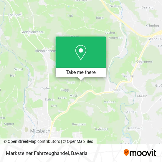 Карта Marksteiner Fahrzeughandel