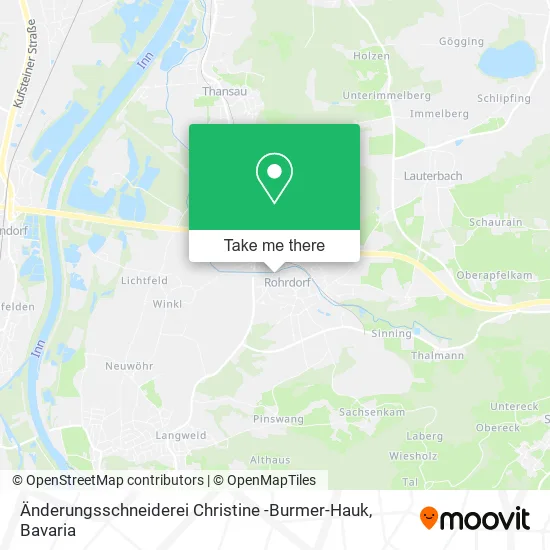 Änderungsschneiderei Christine -Burmer-Hauk map