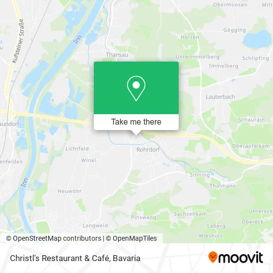 Карта Christl's Restaurant & Café