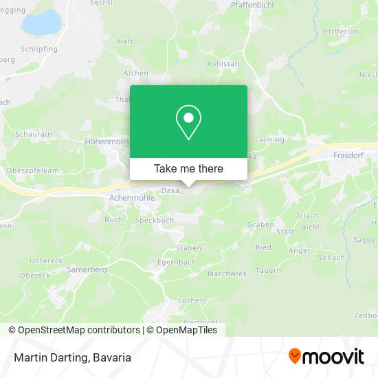 Martin Darting map