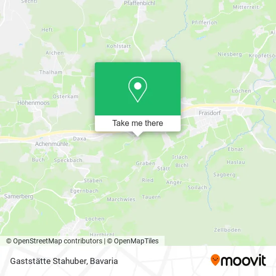 Карта Gaststätte Stahuber