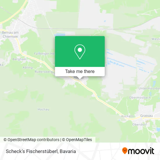 Карта Scheck's Fischerstüberl