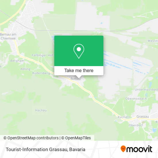 Карта Tourist-Information Grassau