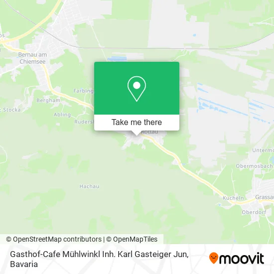 Карта Gasthof-Cafe Mühlwinkl Inh. Karl Gasteiger Jun