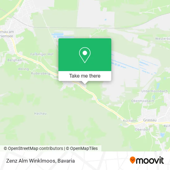 Карта Zenz Alm Winklmoos