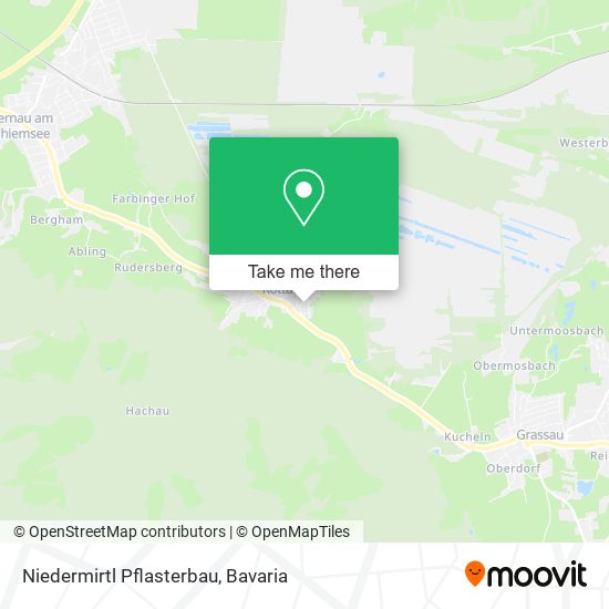 Niedermirtl Pflasterbau map