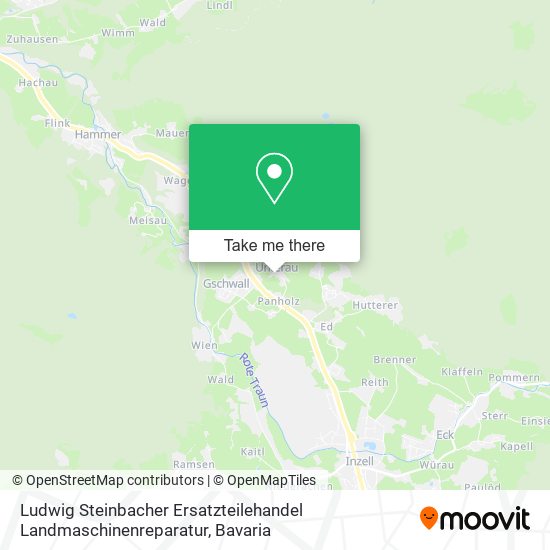 Ludwig Steinbacher Ersatzteilehandel Landmaschinenreparatur map