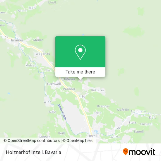 Карта Holznerhof Inzell