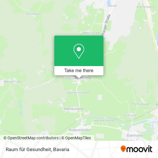 Raum für Gesundheit map