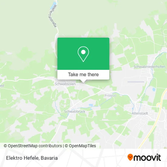 Карта Elektro Hefele