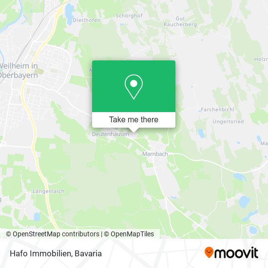 Hafo Immobilien map