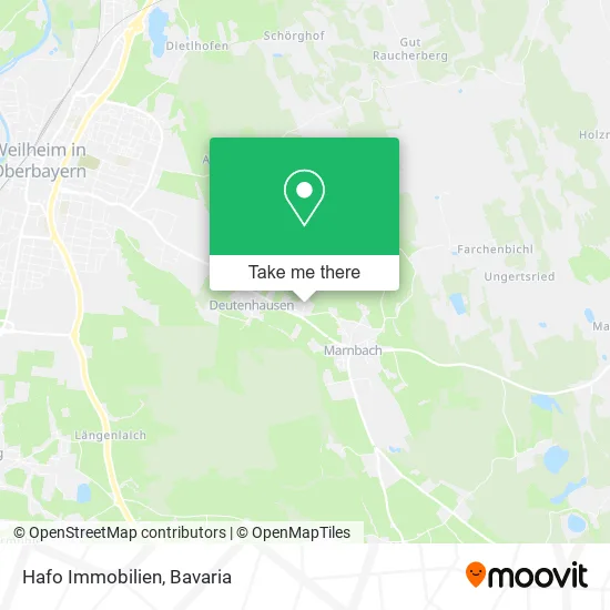 Карта Hafo Immobilien