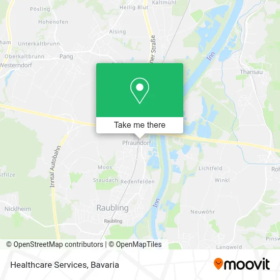 Healthcare Services map