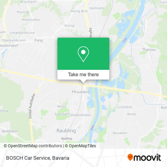 BOSCH Car Service map