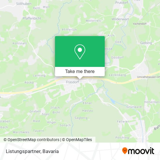 Listungspartner map