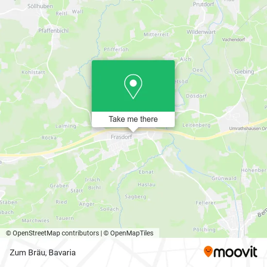 Карта Zum Bräu