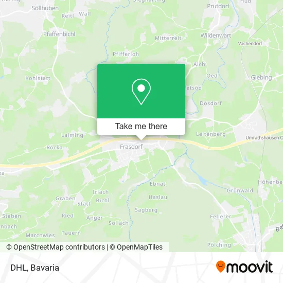 Карта DHL