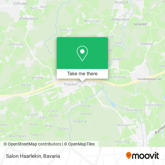 Карта Salon Haarlekin