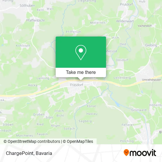 Карта ChargePoint