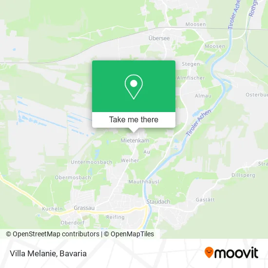 Карта Villa Melanie