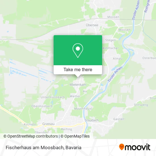 Карта Fischerhaus am Moosbach