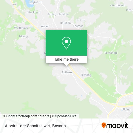 Altwirt - der Schnitzelwirt map