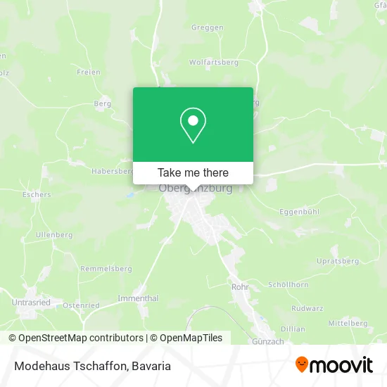 Карта Modehaus Tschaffon