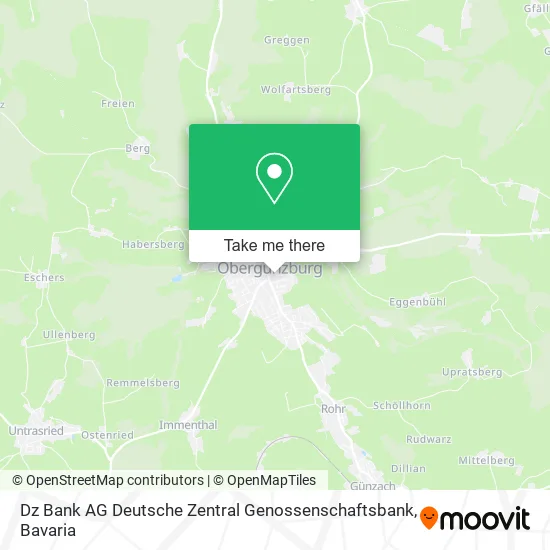 Карта Dz Bank AG Deutsche Zentral Genossenschaftsbank