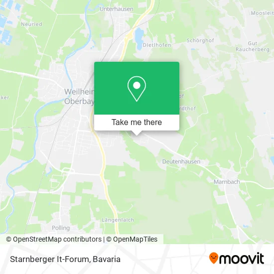 Карта Starnberger It-Forum