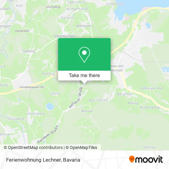 Ferienwohnung Lechner map