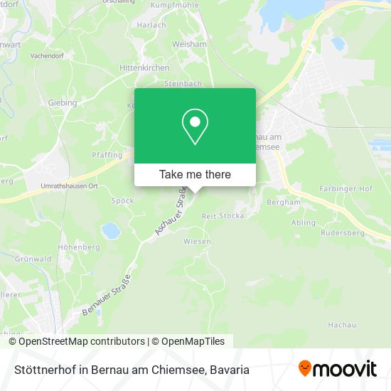Stöttnerhof in Bernau am Chiemsee map