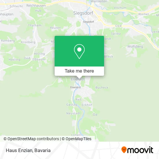 Карта Haus Enzian
