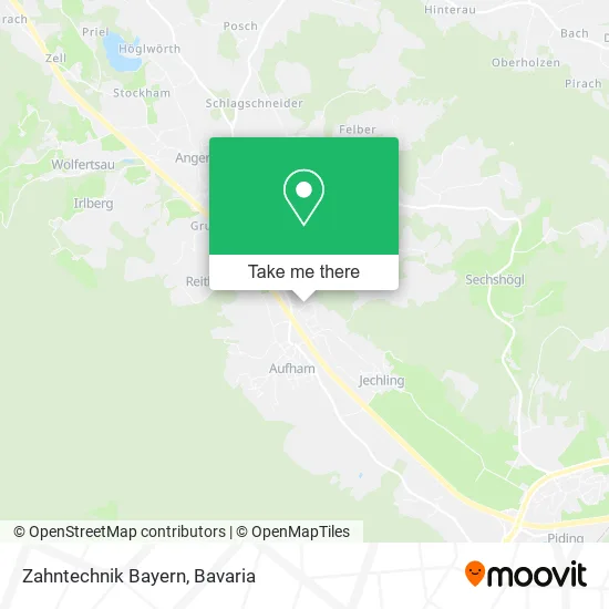 Карта Zahntechnik Bayern