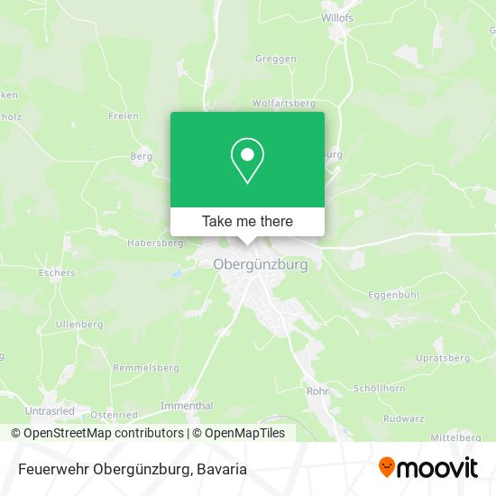 Feuerwehr Obergünzburg map
