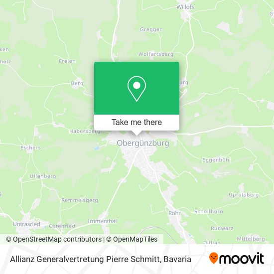 Allianz Generalvertretung Pierre Schmitt map
