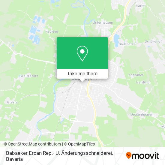 Babaeker Ercan Rep.- U. Änderungsschneiderei map