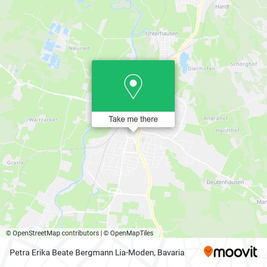Карта Petra Erika Beate Bergmann Lia-Moden