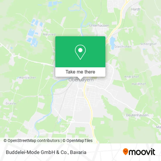 Карта Buddelei-Mode GmbH & Co.