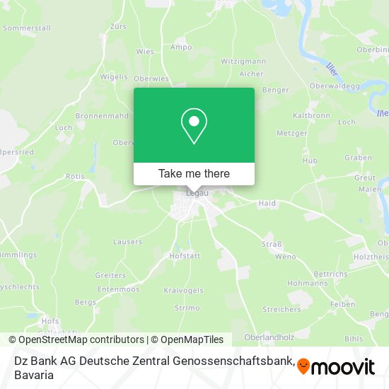 Dz Bank AG Deutsche Zentral Genossenschaftsbank map