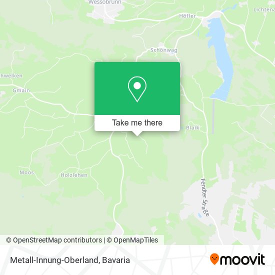 Metall-Innung-Oberland map