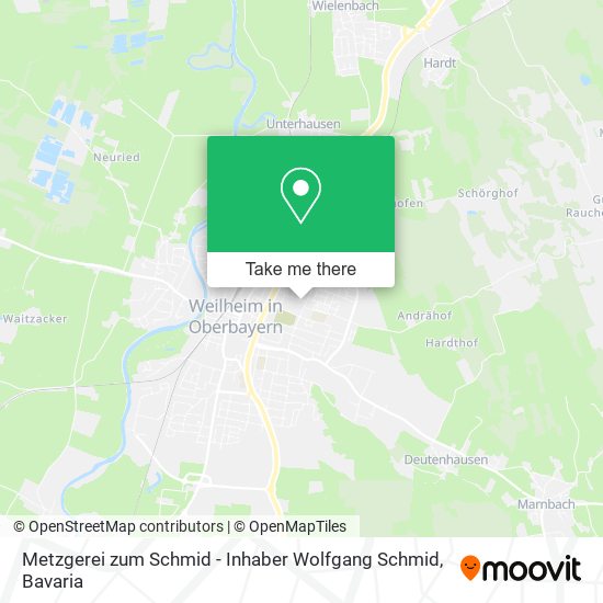 Metzgerei zum Schmid - Inhaber Wolfgang Schmid map