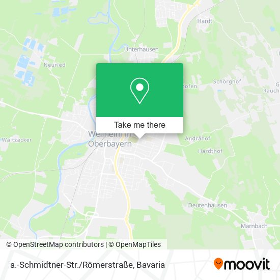 a.-Schmidtner-Str./Römerstraße map