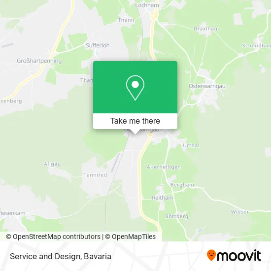 Карта Service and Design