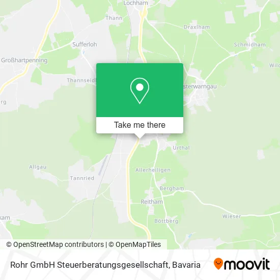 Rohr GmbH Steuerberatungsgesellschaft map