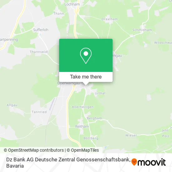 Карта Dz Bank AG Deutsche Zentral Genossenschaftsbank