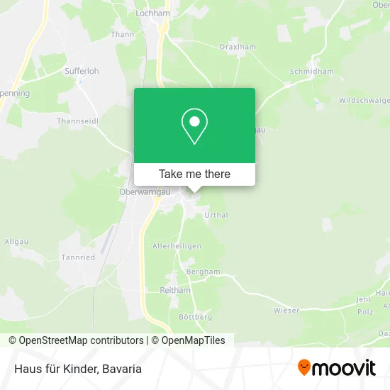 Haus für Kinder map