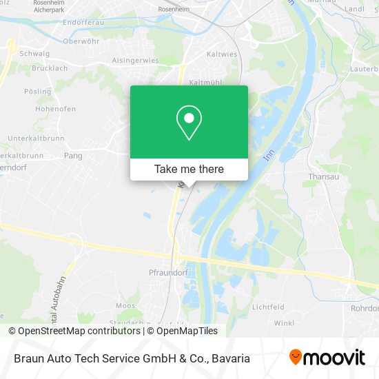 Braun Auto Tech Service GmbH & Co. map
