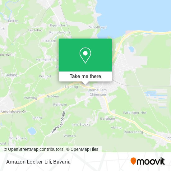 Карта Amazon Locker-Lili