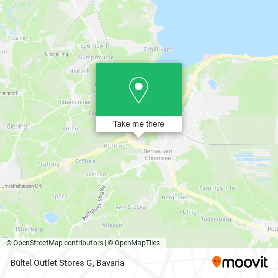 Карта Bültel Outlet Stores G