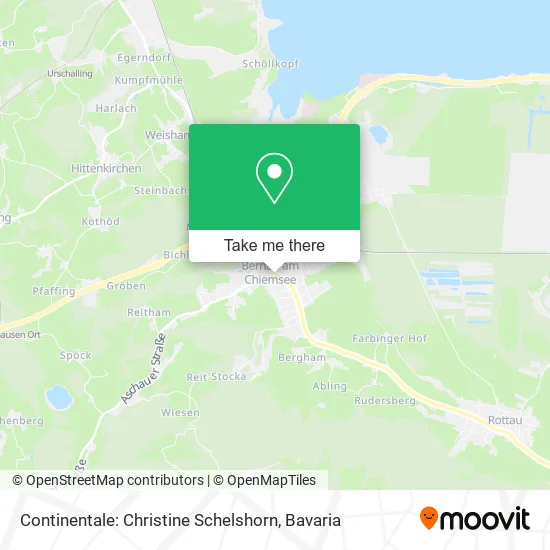 Continentale: Christine Schelshorn map